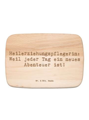 Mr. & Mrs. Panda Holzbrett Spruch Heilerziehungspflegerin Abente... in Transparent