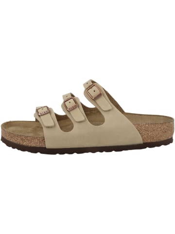 Birkenstock Sandale Florida SFB geöltes Nubukleder Weichbettung normal in braun