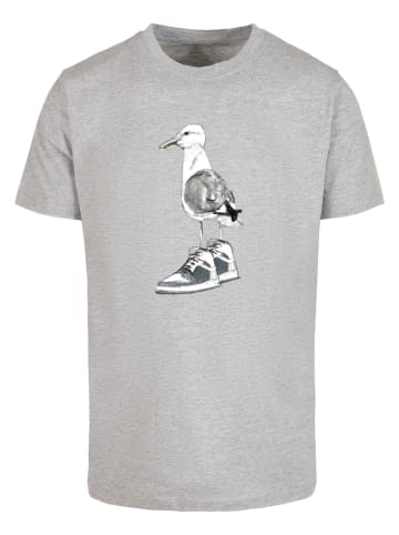 Mister Tee Mister Tee Herren Seagull Sneakers Tee in heather grey