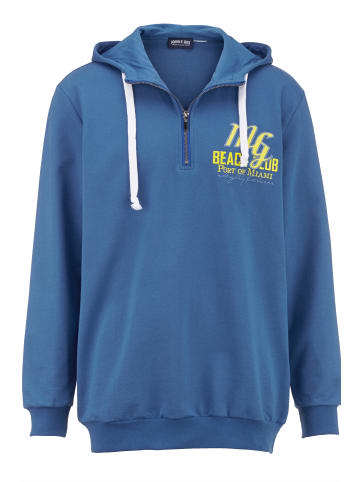 John F. Gee Sweatshirt in blau