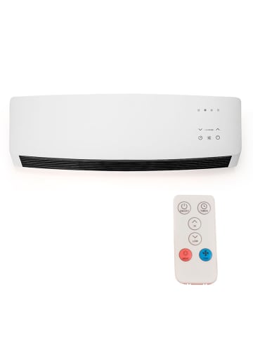 Livington 2in1 Heizlüfter & Ventilator OmniTemp in Weiß
