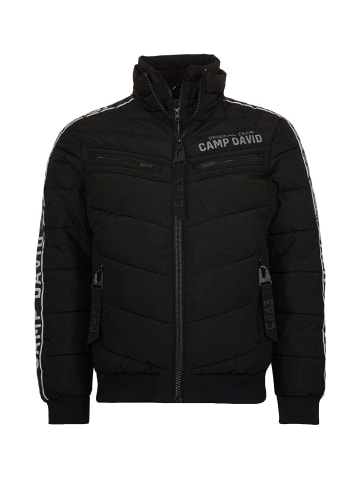 CAMP DAVID  Steppjacke in schwarz