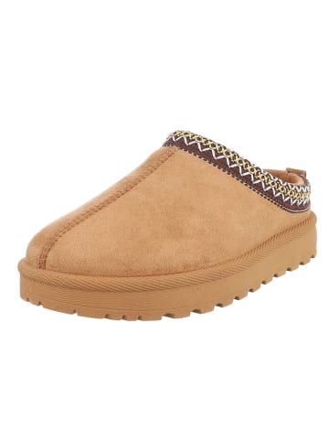 Ital-Design Stiefelette in Camel