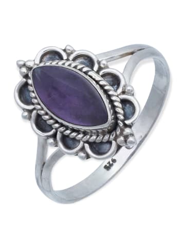 mantraroma 925er Silber - Ringe mit Amethyst