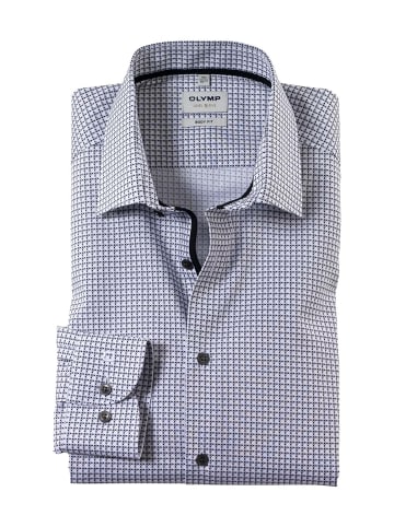 OLYMP  Langarm FreizeitHemd für Herren in schwarz
