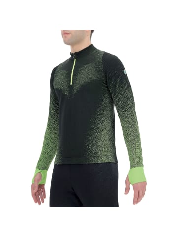 UYN M EXCELERATILONGSLEEVE ZIP in Nachtschwarz
