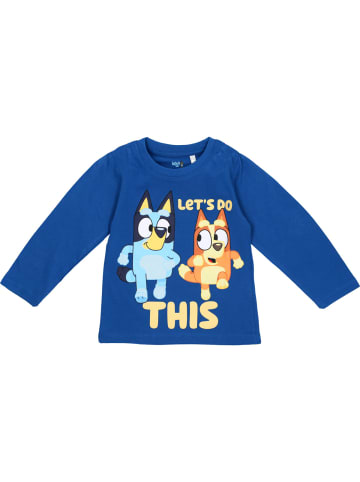 Bluey Langarmshirt Bluey & Bingo in blau