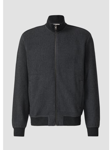 s.Oliver Sweatshirt Jacke in 9898_dunkelgrau