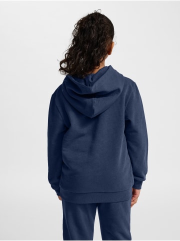 Hummel Kapuzenpullover Hmljr Base Kinder in DRESS BLUES