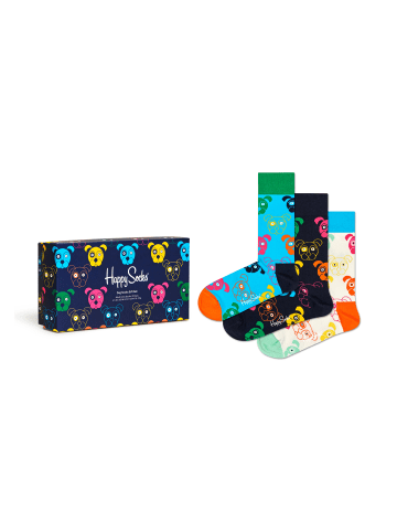 Happy Socks Socken 3-Pack Mixed Dog Socks Gift Set in multi_coloured