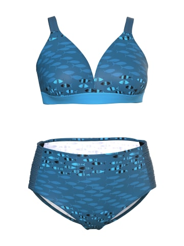 Ulla Popken BH in blau