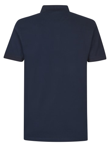 Petrol Industries Klassisches Poloshirt Dolphin in Blau