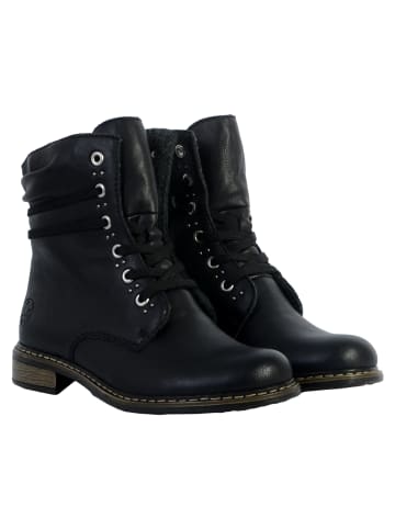 rieker Kaduna Schnürstiefeletten Schwarz