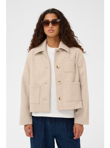 Soaked in Luxury Jacke SLZephyr Gerade Passform in Doeskin Melange