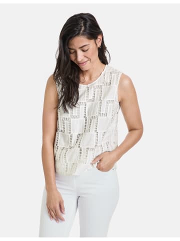 Gerry Weber Blusentop, konfektioniert in Off-white