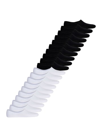 Jack & Jones Socken 20er Pack in Weiß/Schwarz