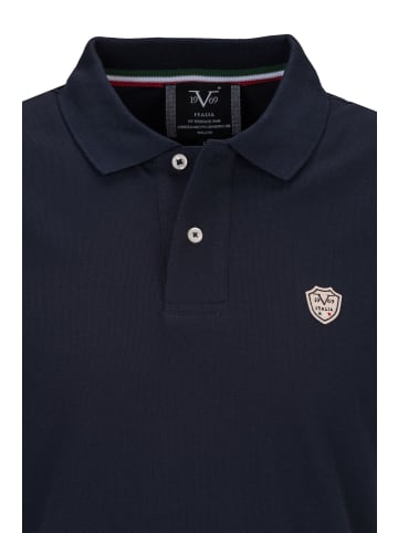 19V69 Italia by Versace Poloshirt Felt in blau