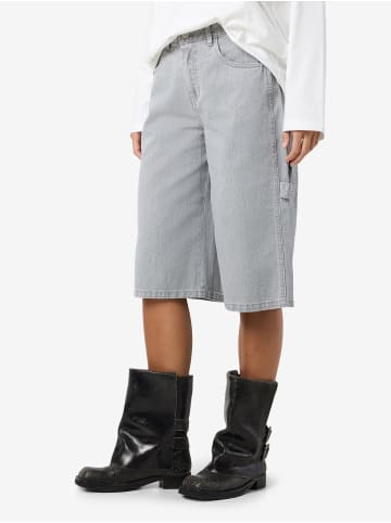 Noisy may Culotte Jeans in Light Grey Denim