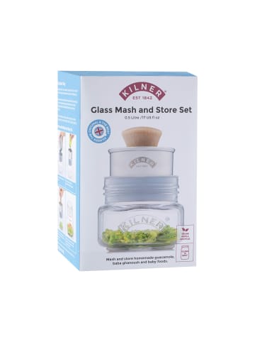 Kilner KILNER | Gucamole-Set, GUACAMOLE, klar, 500 ml