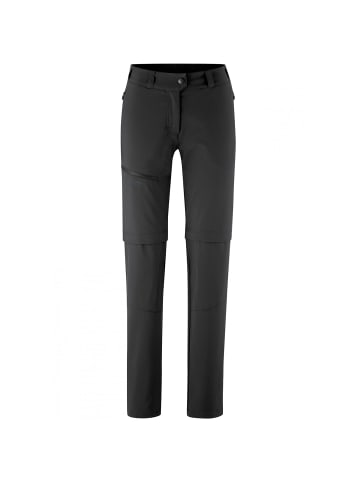 Maier Sports Wanderhose Latit Zip in Schwarz