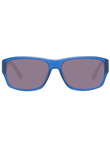 Guess Unisex Sonnenbrillen Trapez Blau