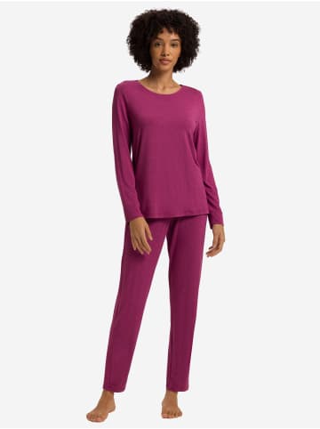 Hanro Pyjama Natural Elegance in tourmaline melange
