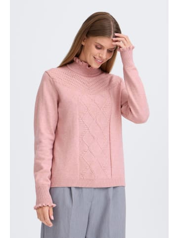 Oxmo Strickpullover OXBMMNERA ONECK JUMPER in Rosa