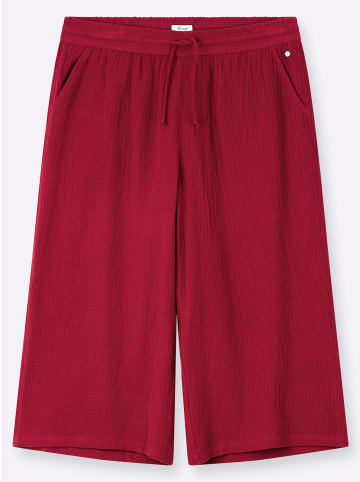 sheego 3/4-Hose in kirsche