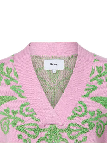 NÜMPH Strickpullover Nuseida in altrosa gras - 0001