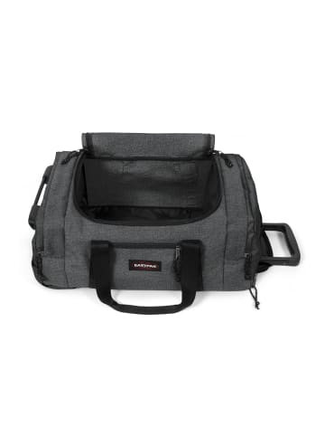 Eastpak Leatherface 2 Rollen Reisetasche 55 cm in black denim