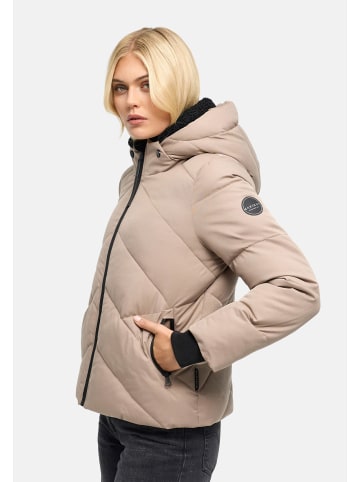 Marikoo Steppjacke Shinamii XVI in Taupe Grey