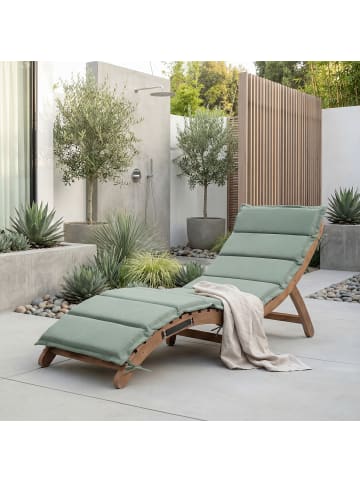 home24 Klappbare Gartenliege Yomi in Salbei