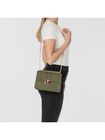 Seidenfelt Roros Umhängetasche 21 cm in forrest green