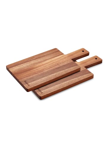 Kuppels 2-tlg. Schneidebrett Set NICE in braun