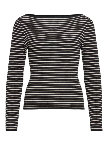 Vila Oberteil mit langen Ärmeln in Black Beauty