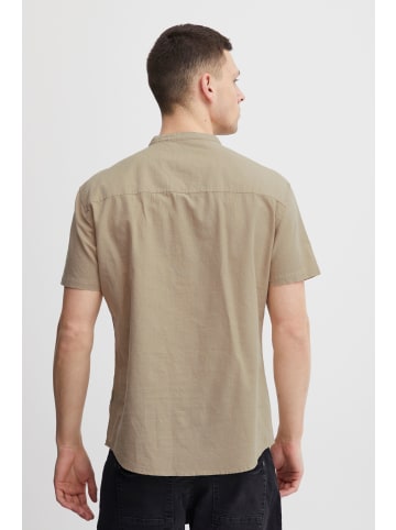 BLEND Kurzarmhemd BHShirt - 20715830  Kurzarmhemd aus Leinenmix in Beige