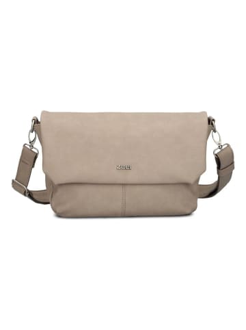 Zwei Mademoiselle.M Messenger 33 cm Laptopfach nubuk cappuccino
