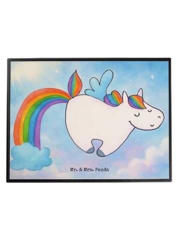 Mr. & Mrs. Panda tischschutzmatte Einhorn Fliegendes Pferd Desig... in Weiß