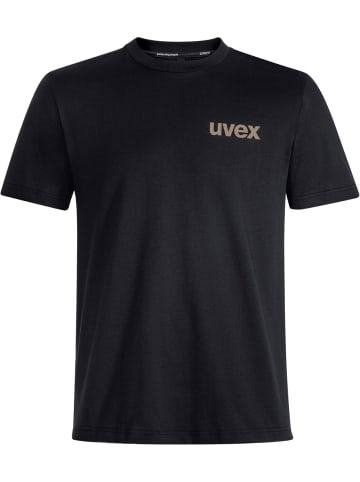 Uvex T-Shirt "Corporate 26" in Schwarz