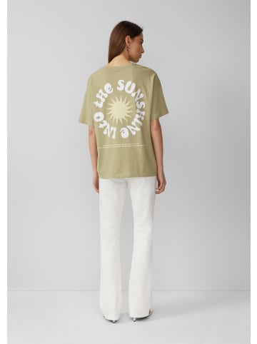 QS T-Shirt in 72D0_salbeigrün