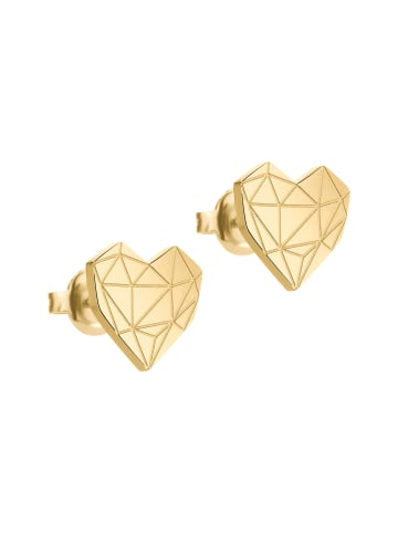 LIEBESKIND BERLIN Ohrringe The Broken Heart in gold