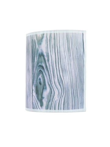 Licht-Erlebnisse Wandlampe (B)20 x (H)23 cm in Lila Holz Optik verwittert