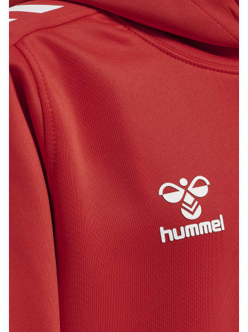 Hummel Verstellbare Taille Kapuzenpullover Hmlcore Kinder in TRUE RED
