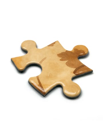 Mr. & Mrs. Panda Puzzle Hund Marienkäfer Design ohne Spruch in Weiß