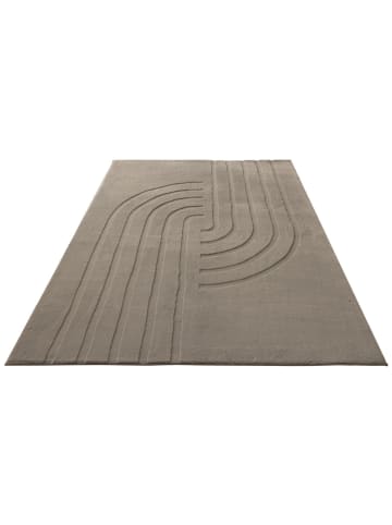 Teppich Boss Kurzflor Teppich Pina 725 in Taupe