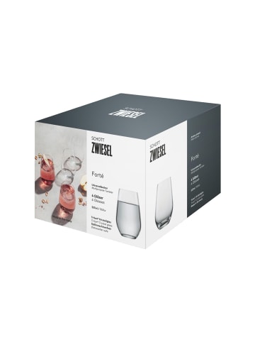 Schott Zwiesel 4er Set Universalbecher Forté 557 ml in transparent