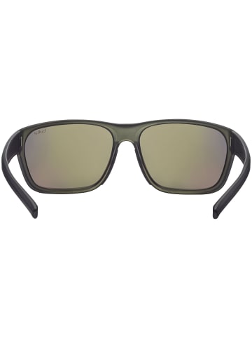 Bollé Sportbrille STRIX in black matte - brown pink polarized