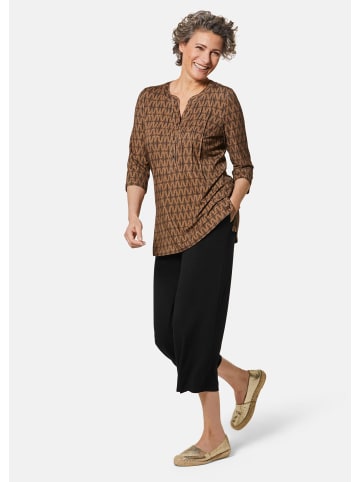 GOLDNER Jerseyhose Louisa in elastischer Qualität in schwarz