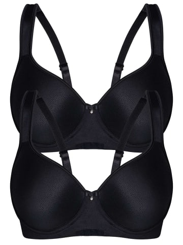 Sassa 2er Sparpack Spacer-BH in black black