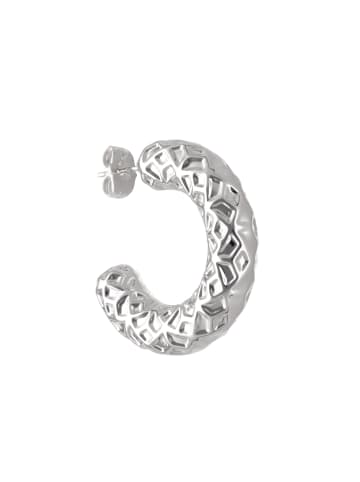 grassland Women Hoop Earrings in Silver